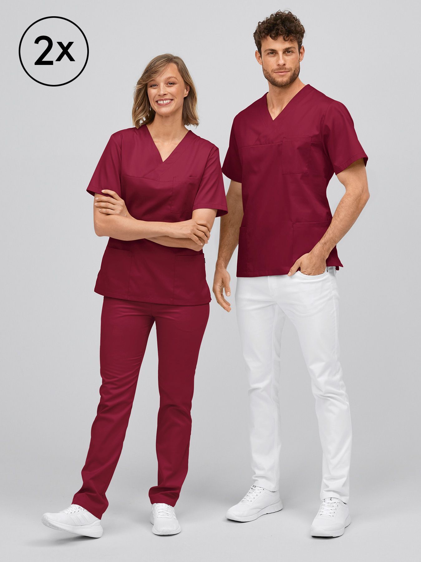 Unisex yläosa PISA - 2 pak.