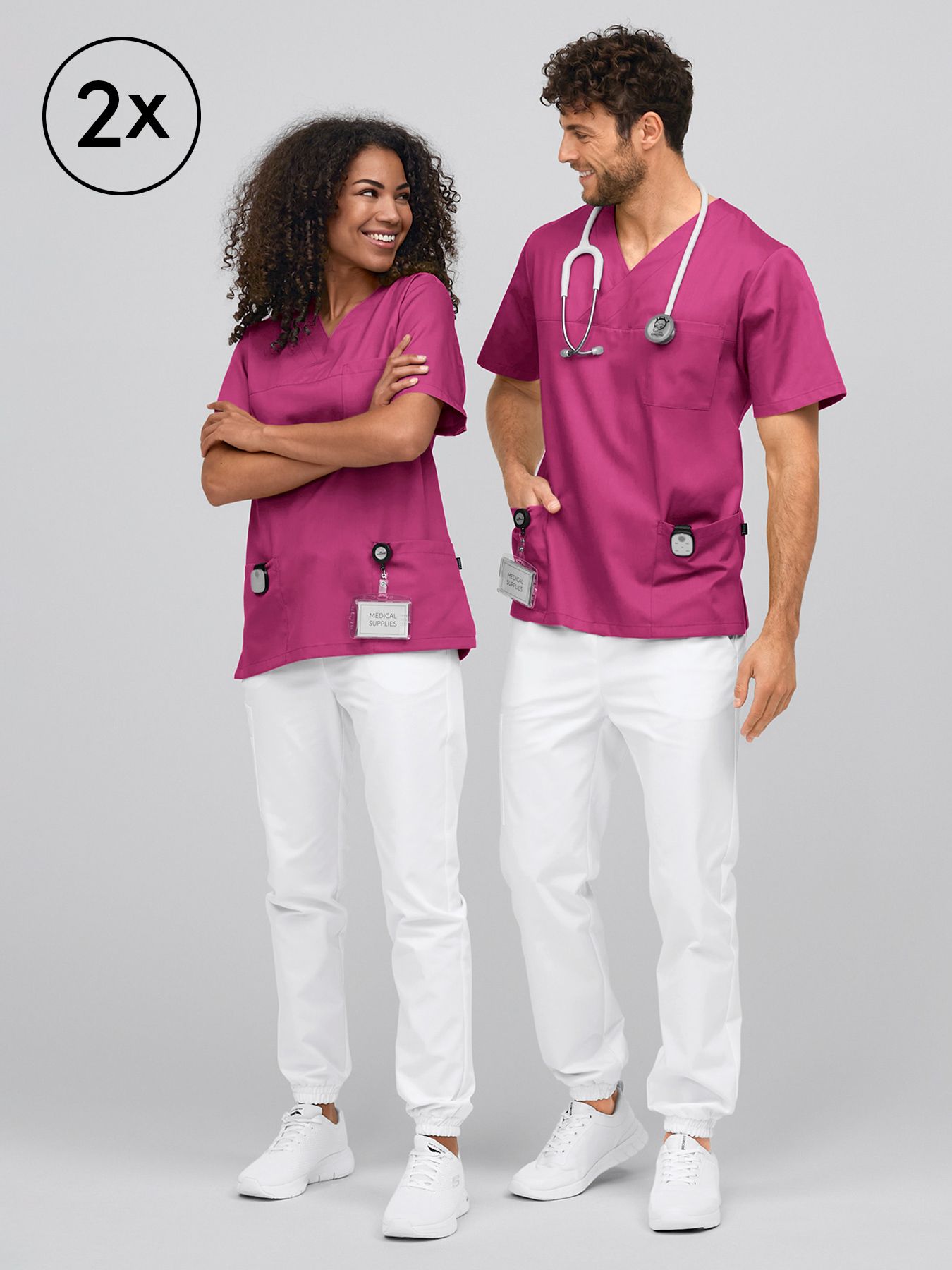 Unisex yläosa PISA - 2 pak.