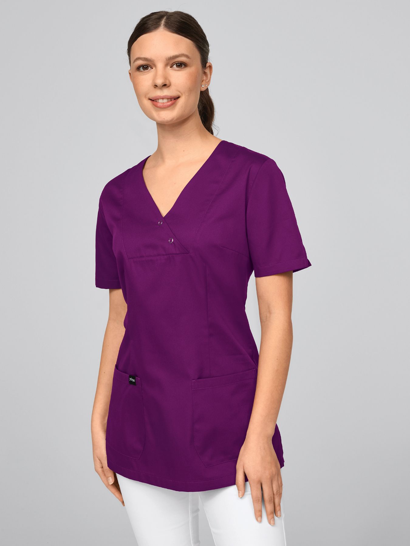 Naisten yläosa LAMIA, V-pääntie, painonepit