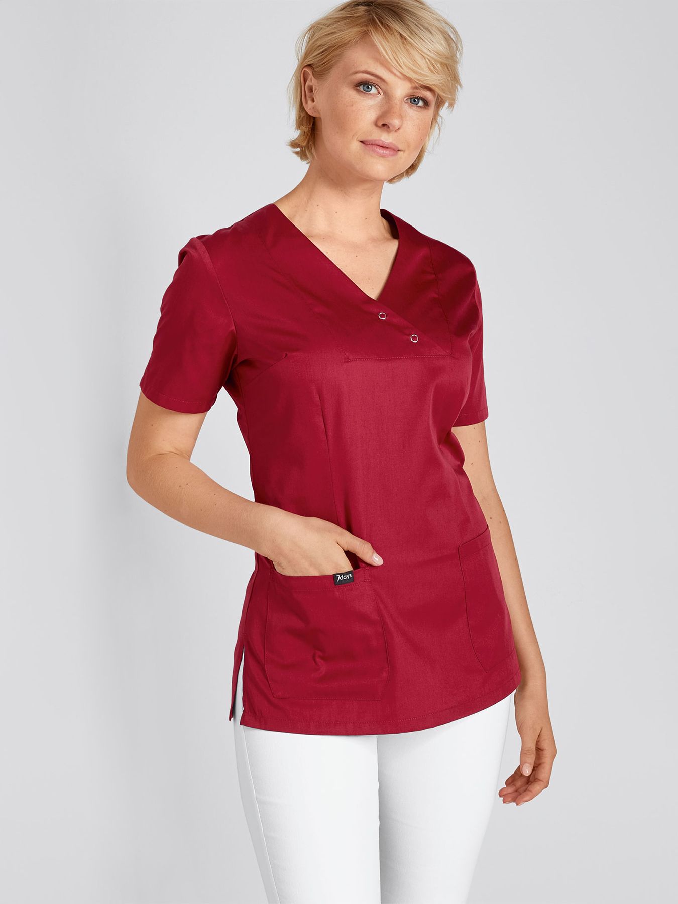 Naisten yläosa LAMIA, V-pääntie, painonepit