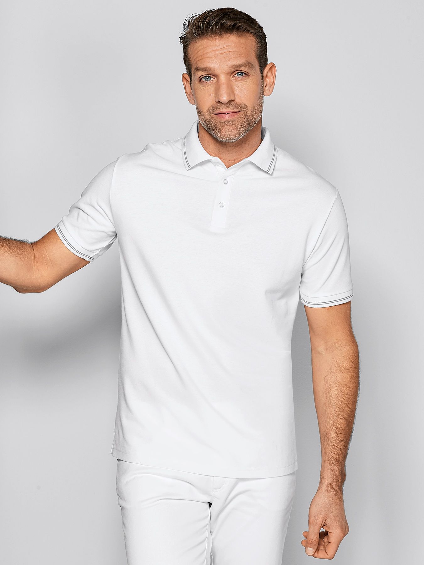 Unisex piképaita  - raitakaulus