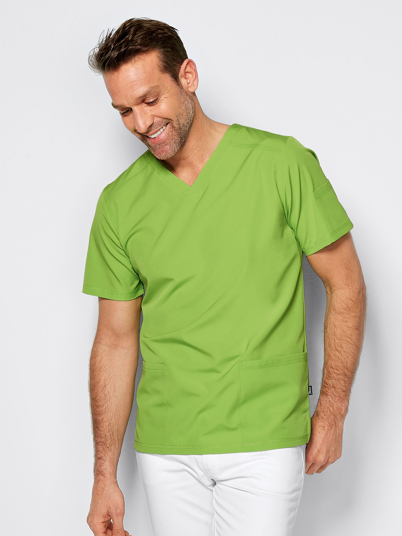 Unisex-yläosa ANDREAS, V-pääntie