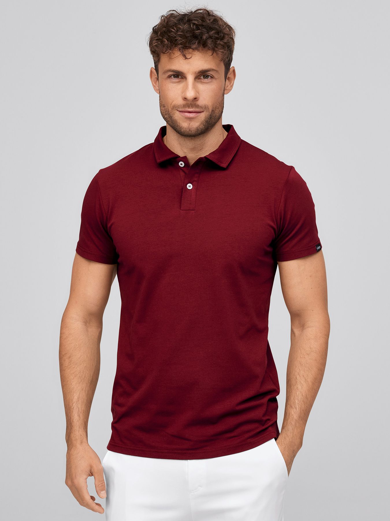 Unisex piképaita Madrid, sileaä jersey