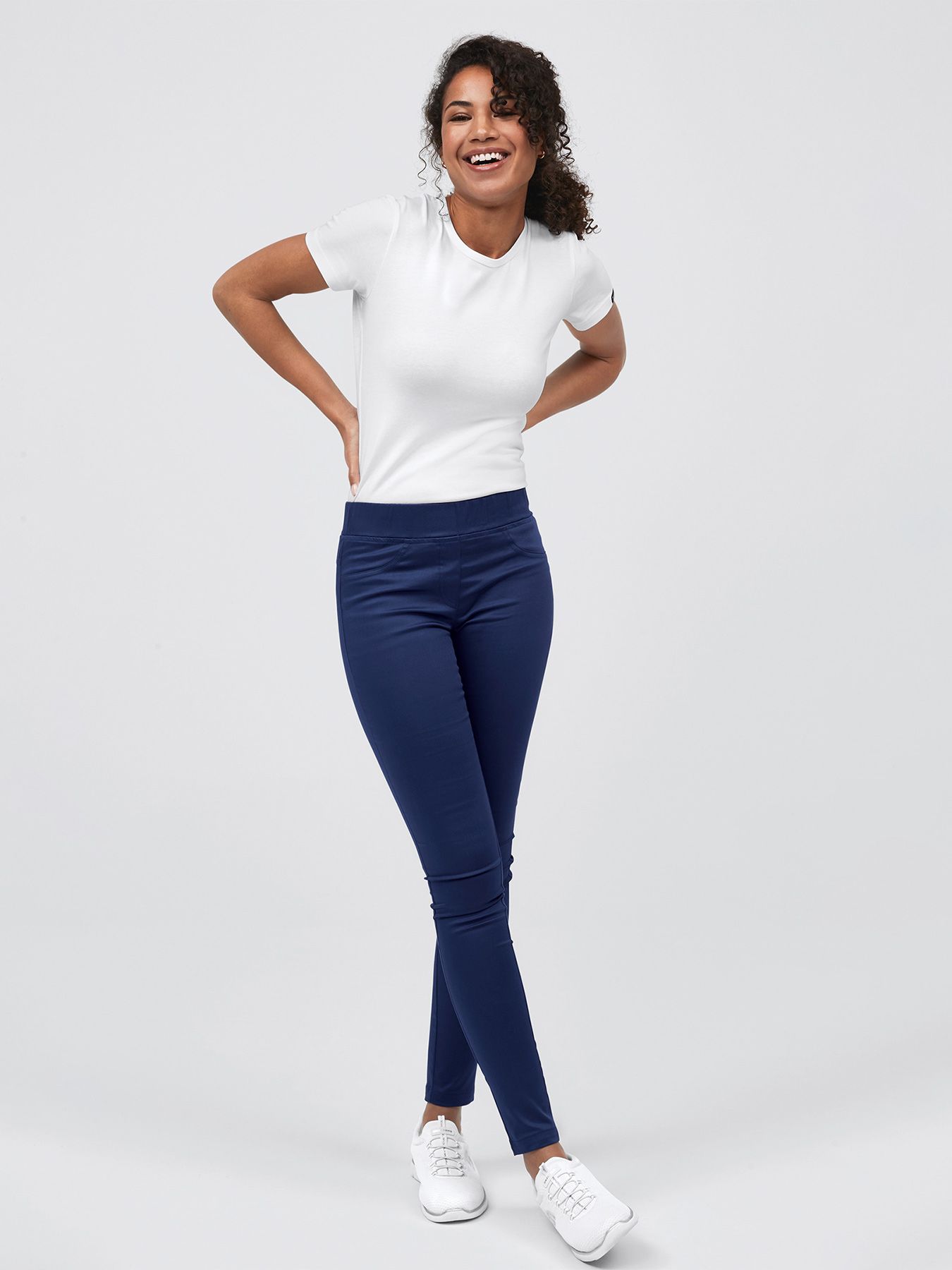 Naisten stretch-leggings:it AMELIA