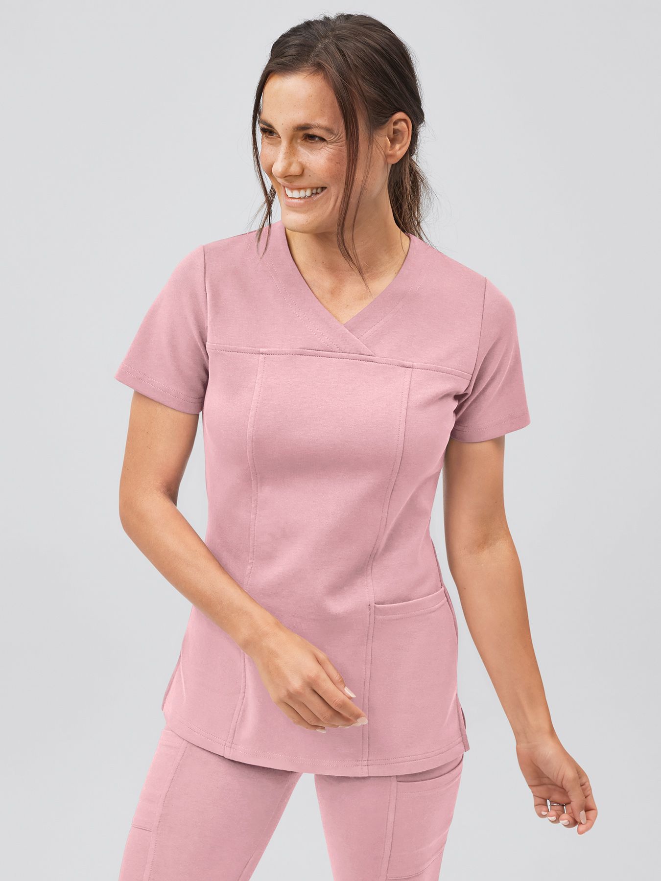 Interlock jersey-tunika, 60° PAOLA