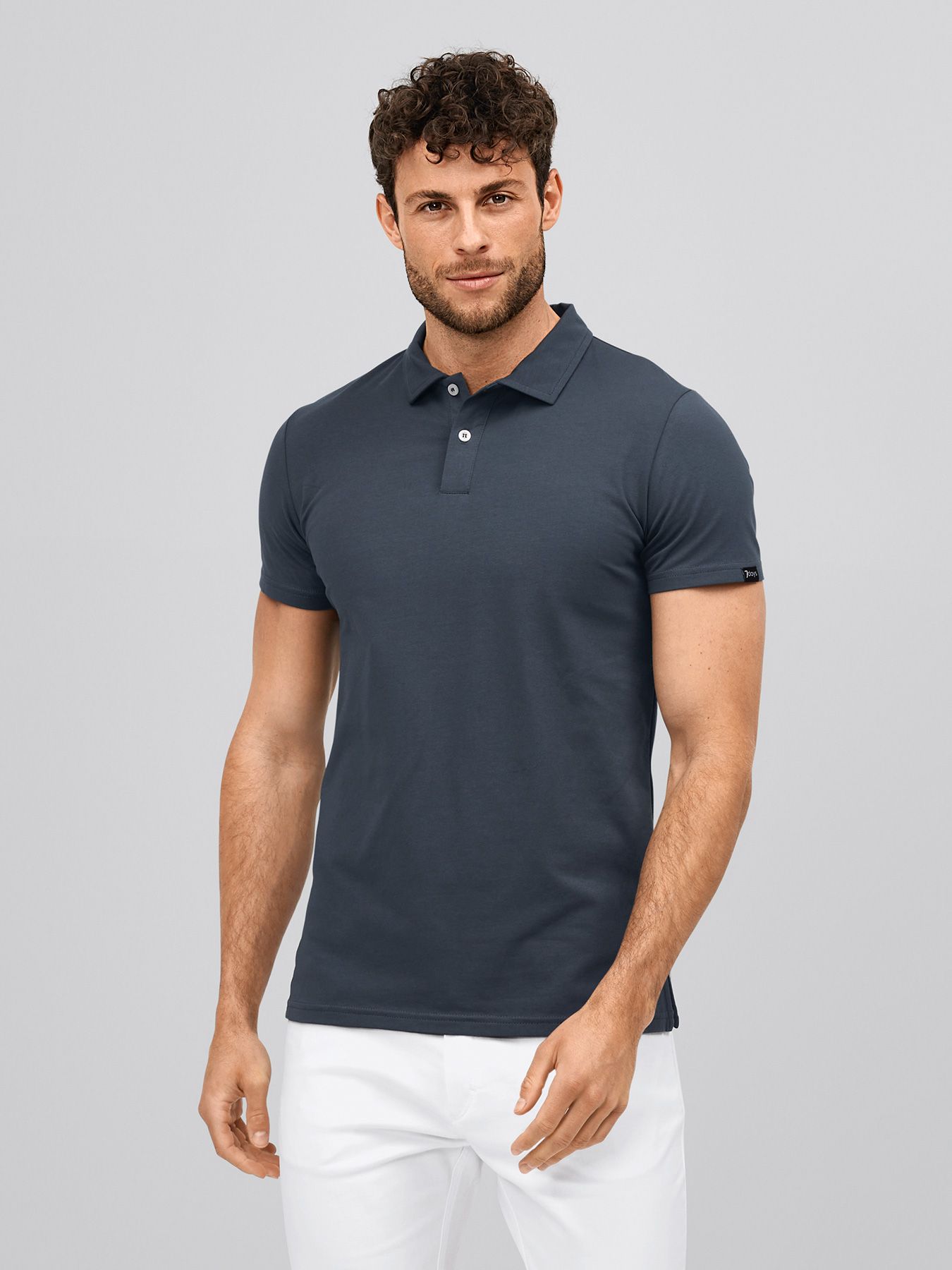 Unisex piképaita MADRID, sileä jersey