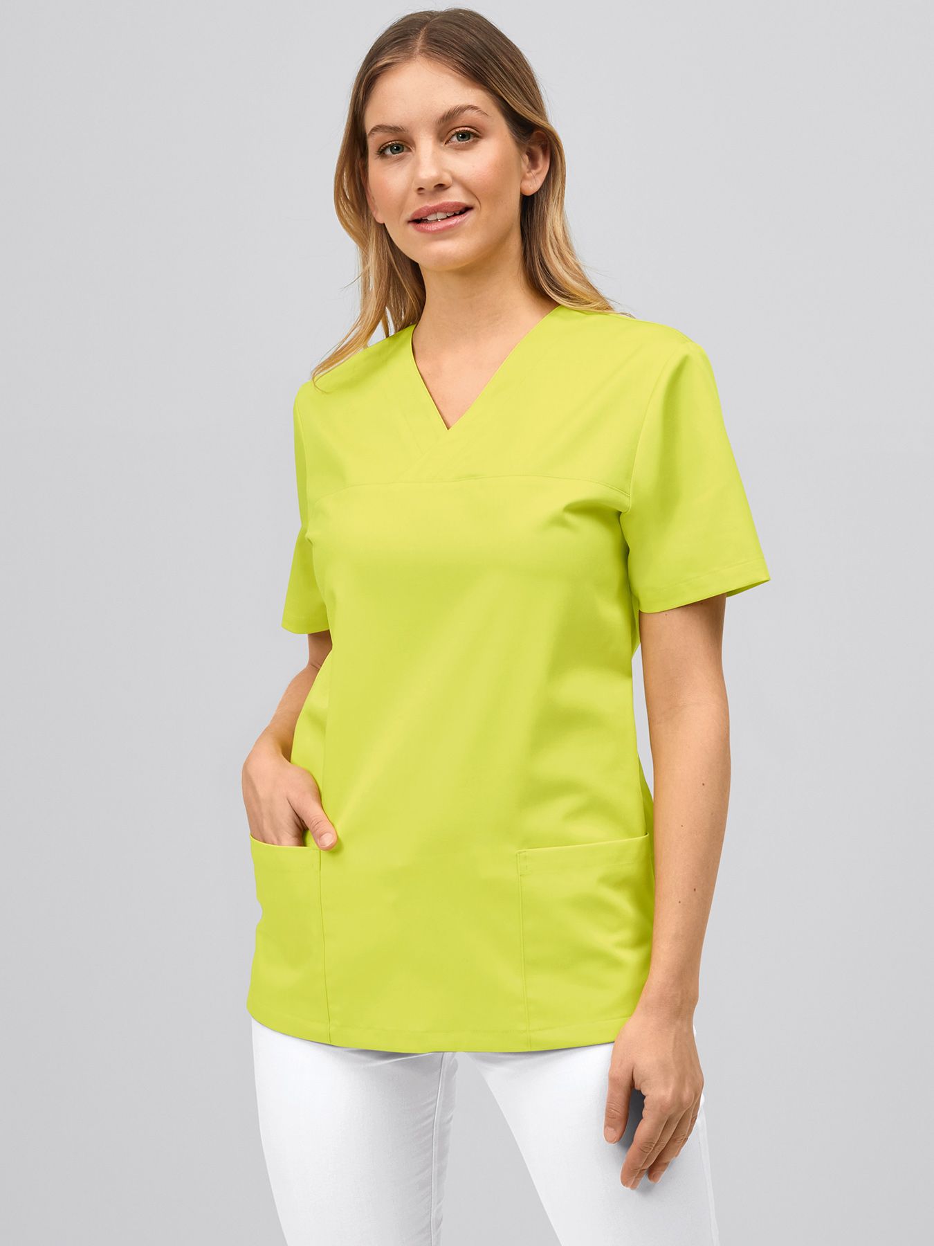 Unisex tunika, V-pääntie 60°