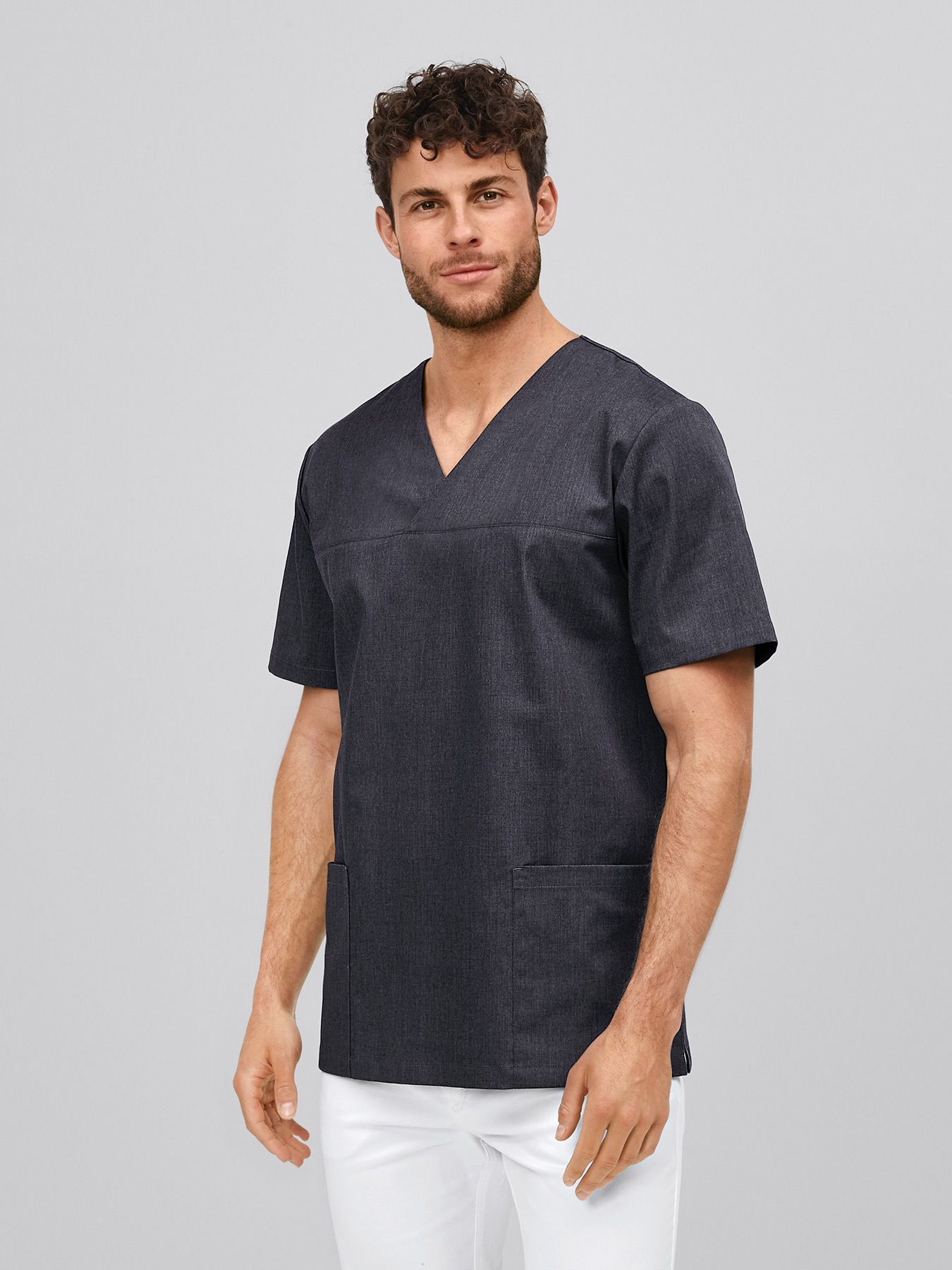 Unisex tunika, V-pääntie 60°