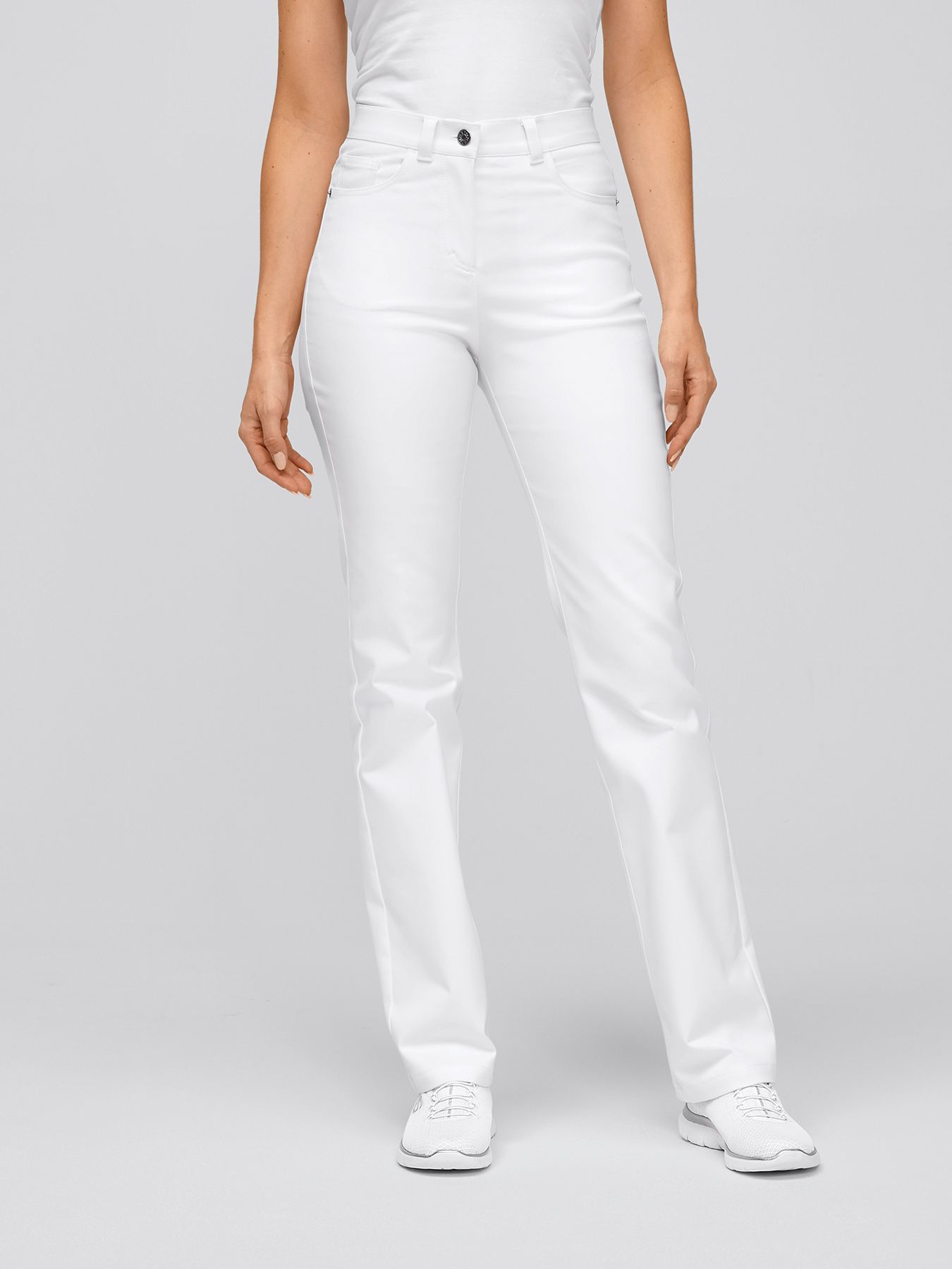 Ultra flex jeans - läpikuultamaton - korkea vyötärö "Boma"