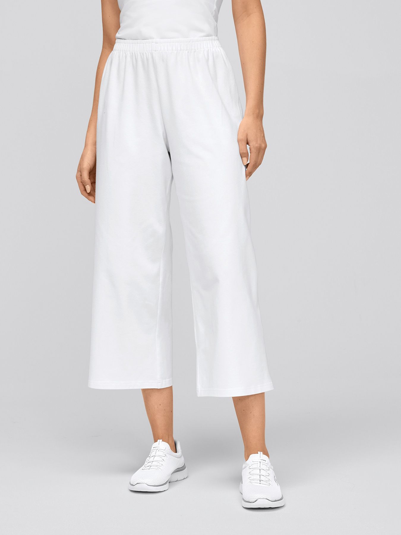 Jersey culotte -housut - korkea vyötärö "Werne"