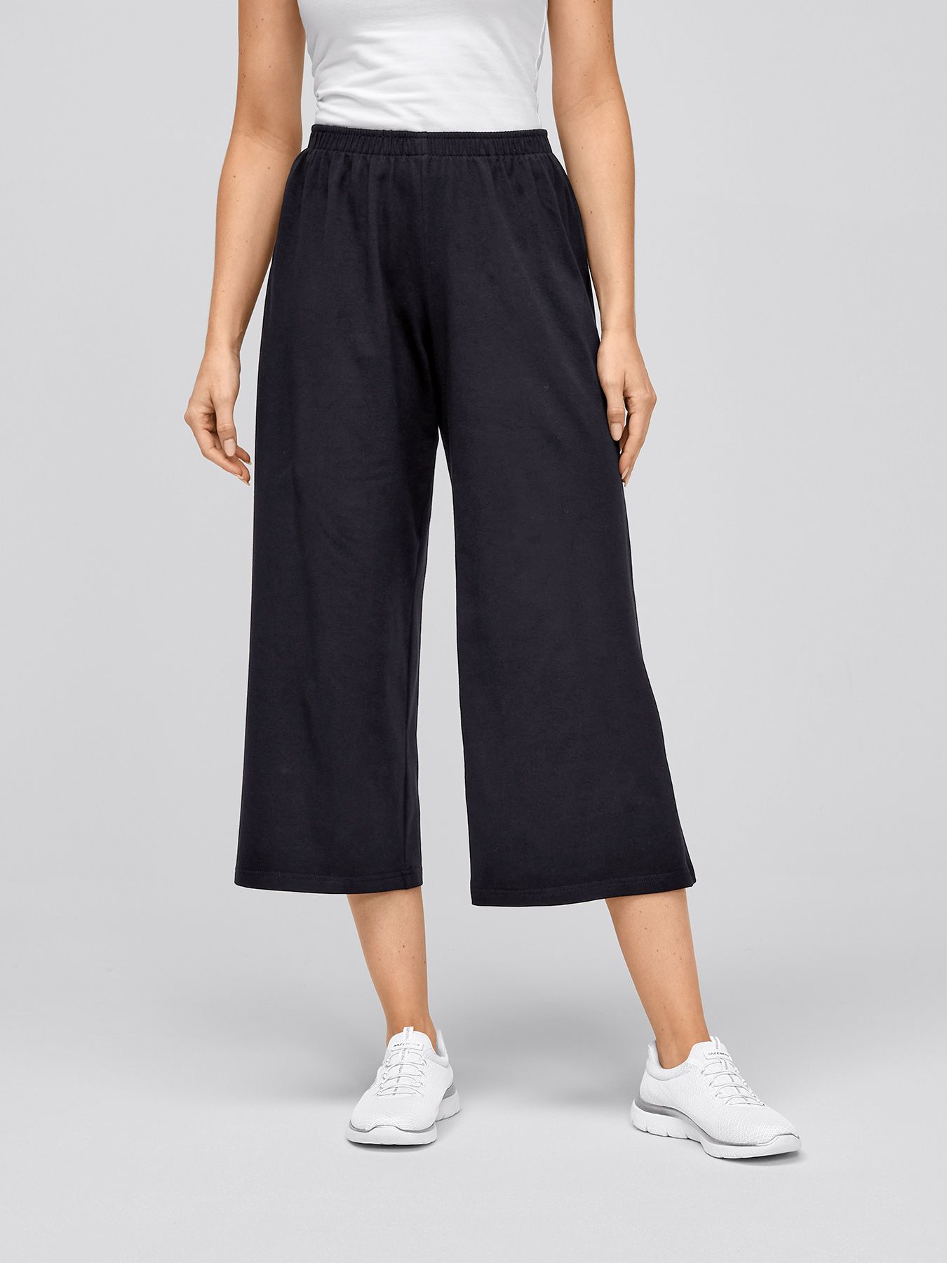Jersey culotte -housut, korkea vyötärö  WERNE
