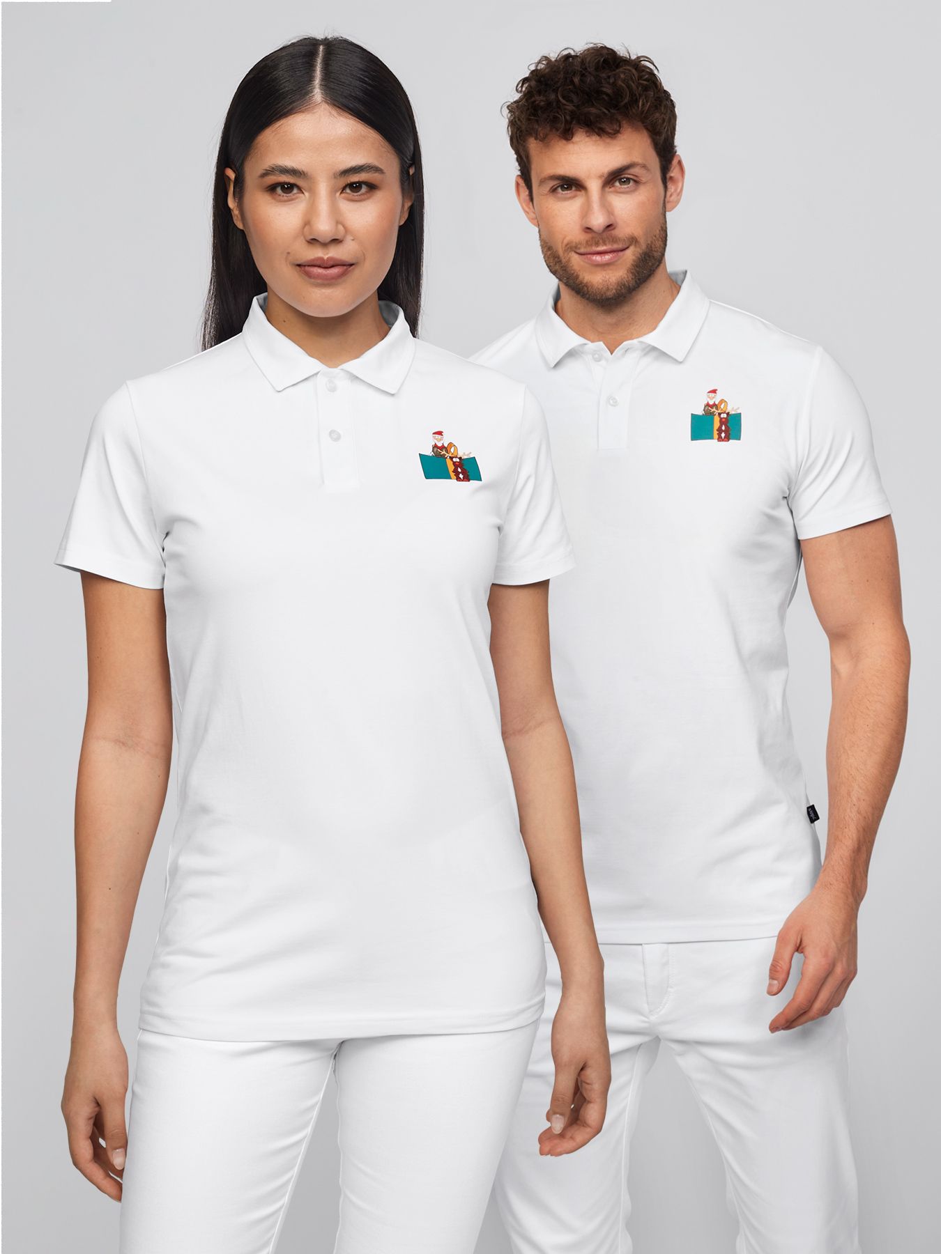 Unisex Piké-paita MEPPEN - Joulu 