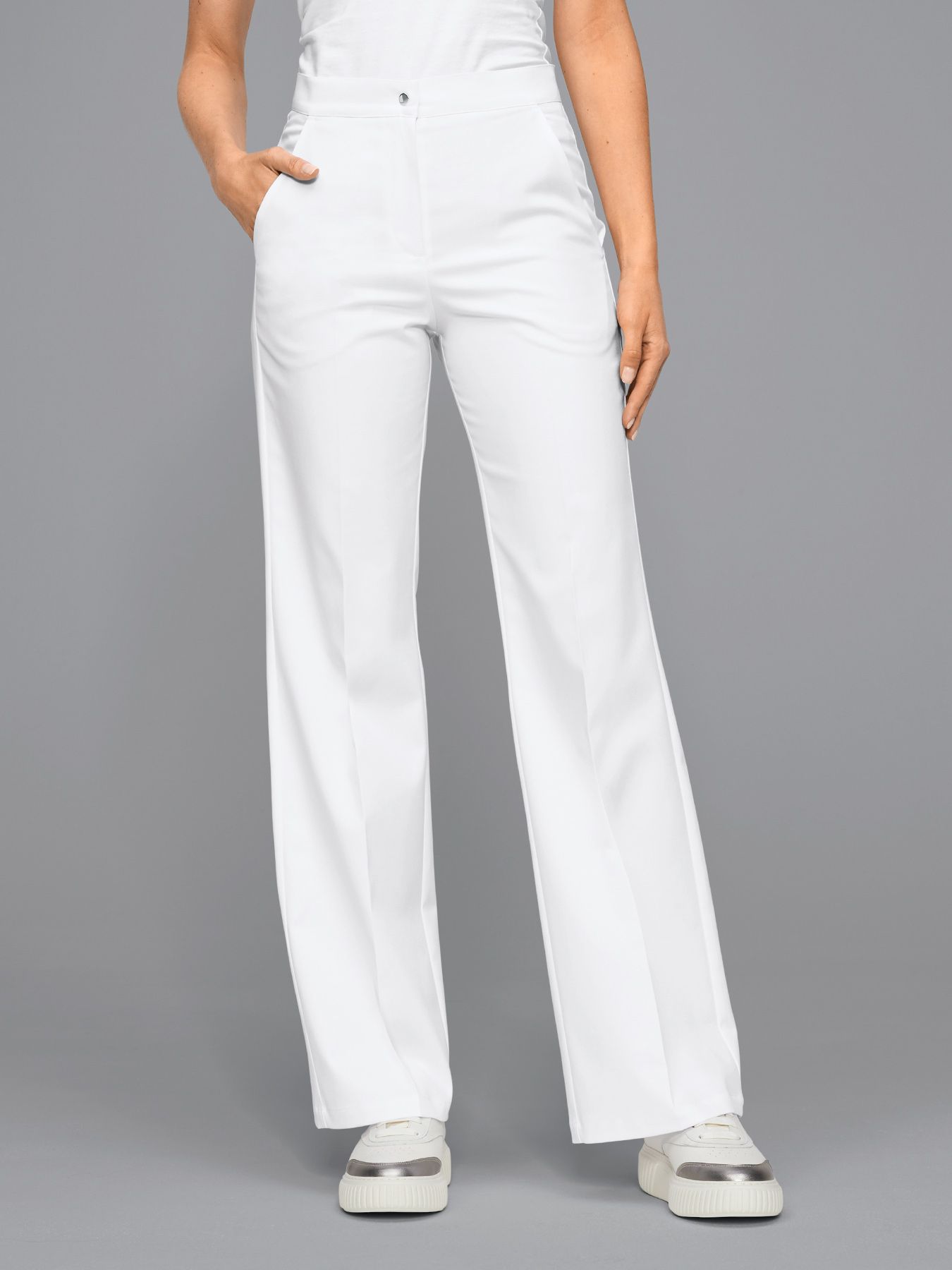 Selection naisten housut THIVA Lyocell (TENCEL™)