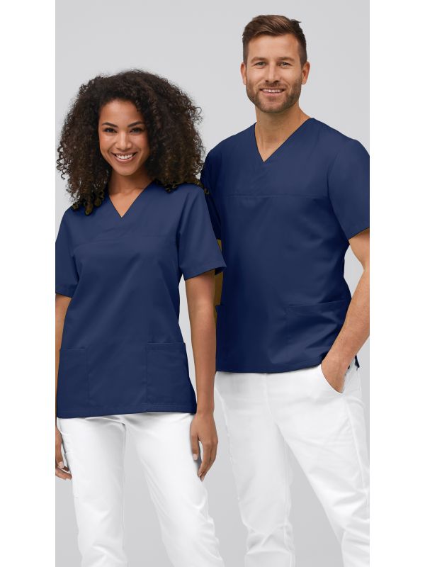 Unisex tunika, V-pääntie 60°