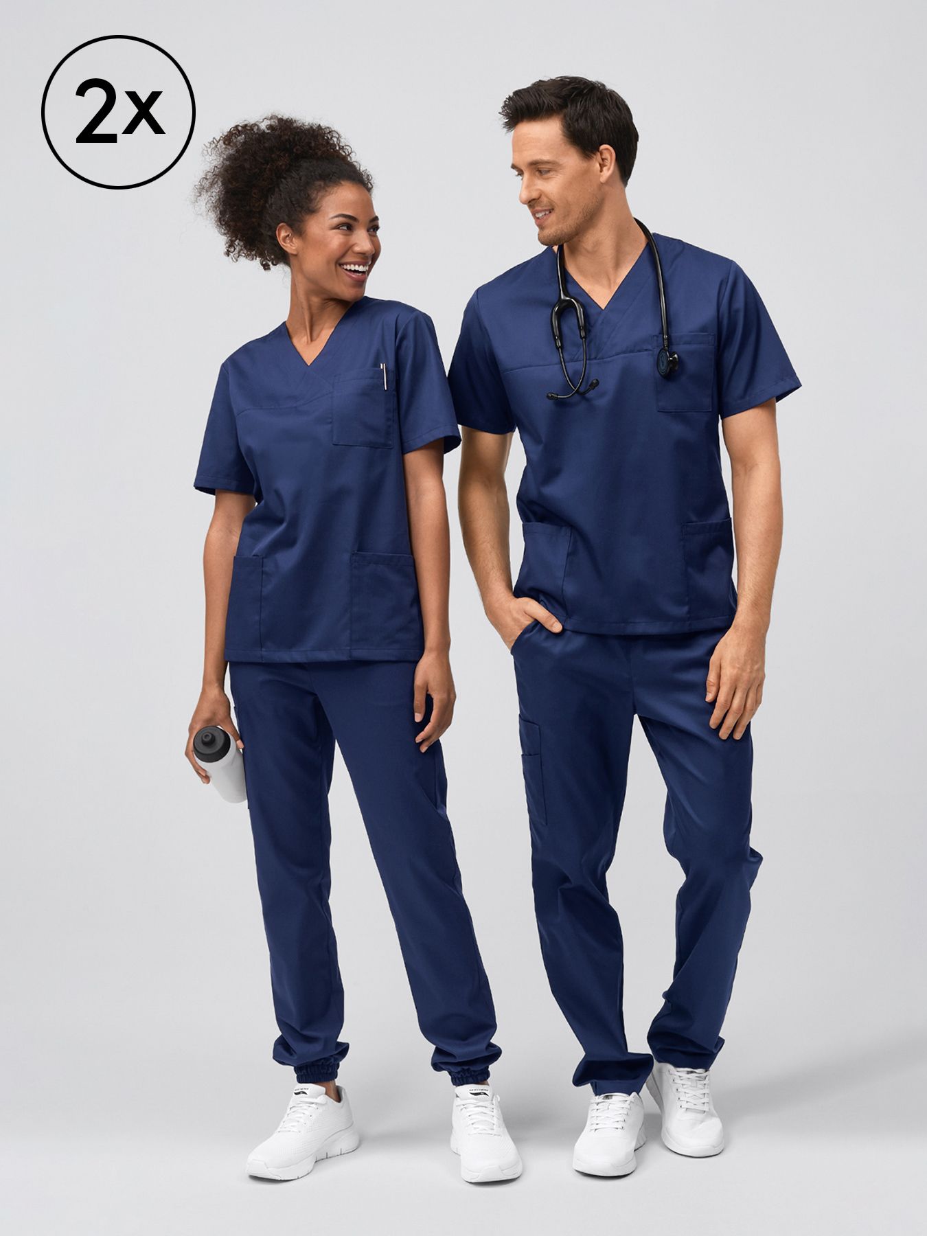 Unisex yläosa PISA - 2 pak.