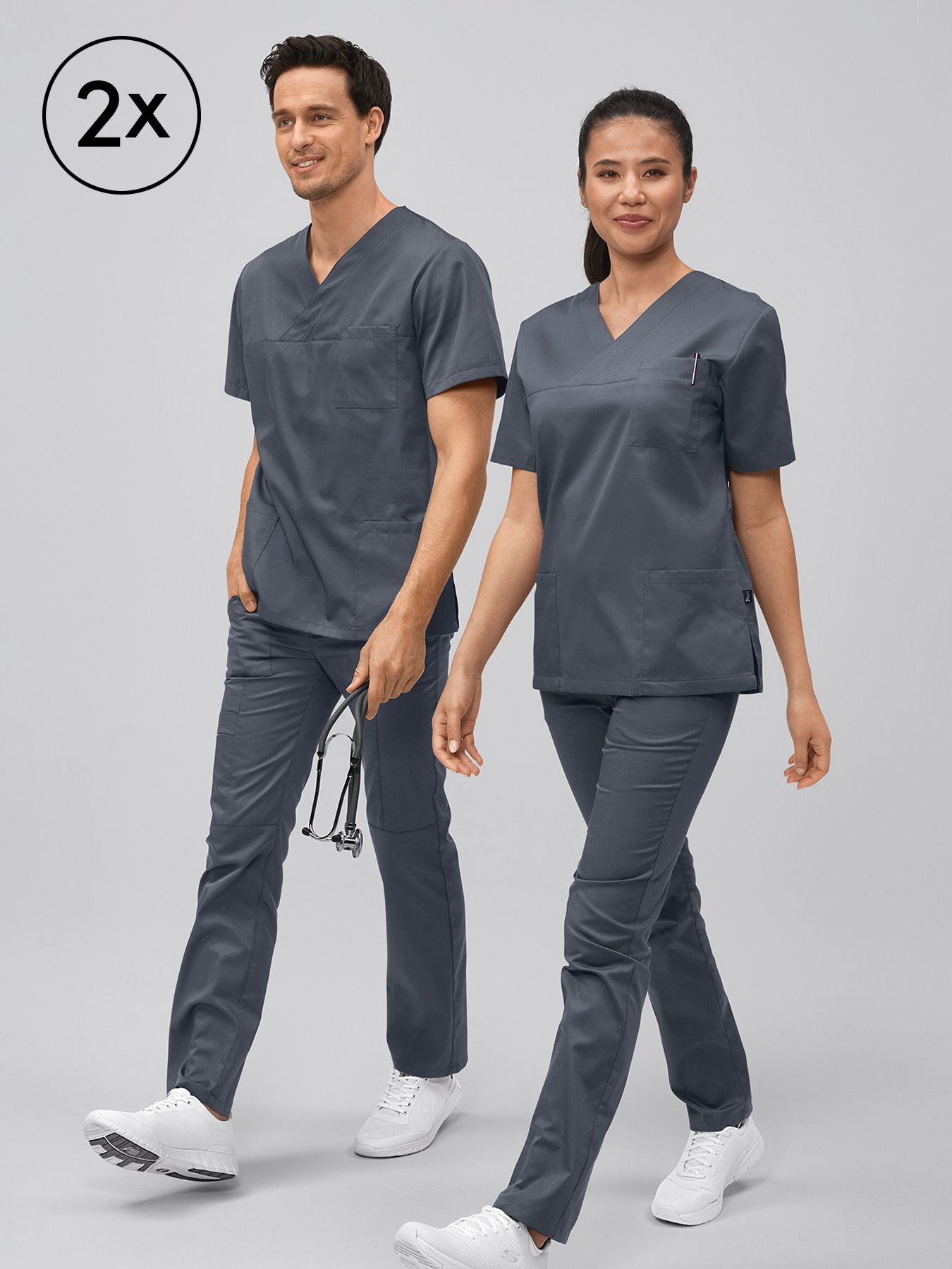 Unisex yläosa PISA - 2 pak.