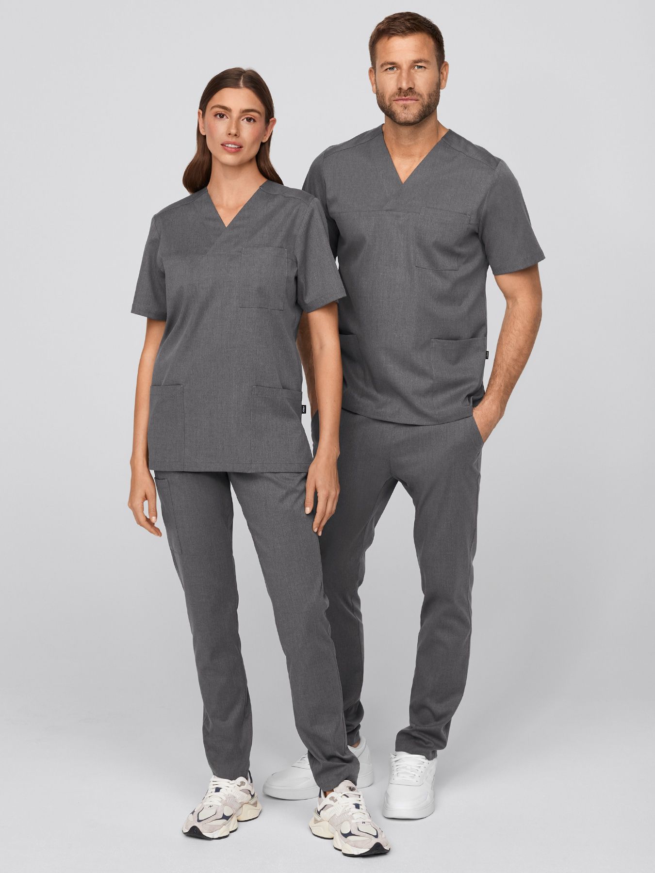 Unisex yläosa CALVI Lyocell (TENCEL™) meleerattu