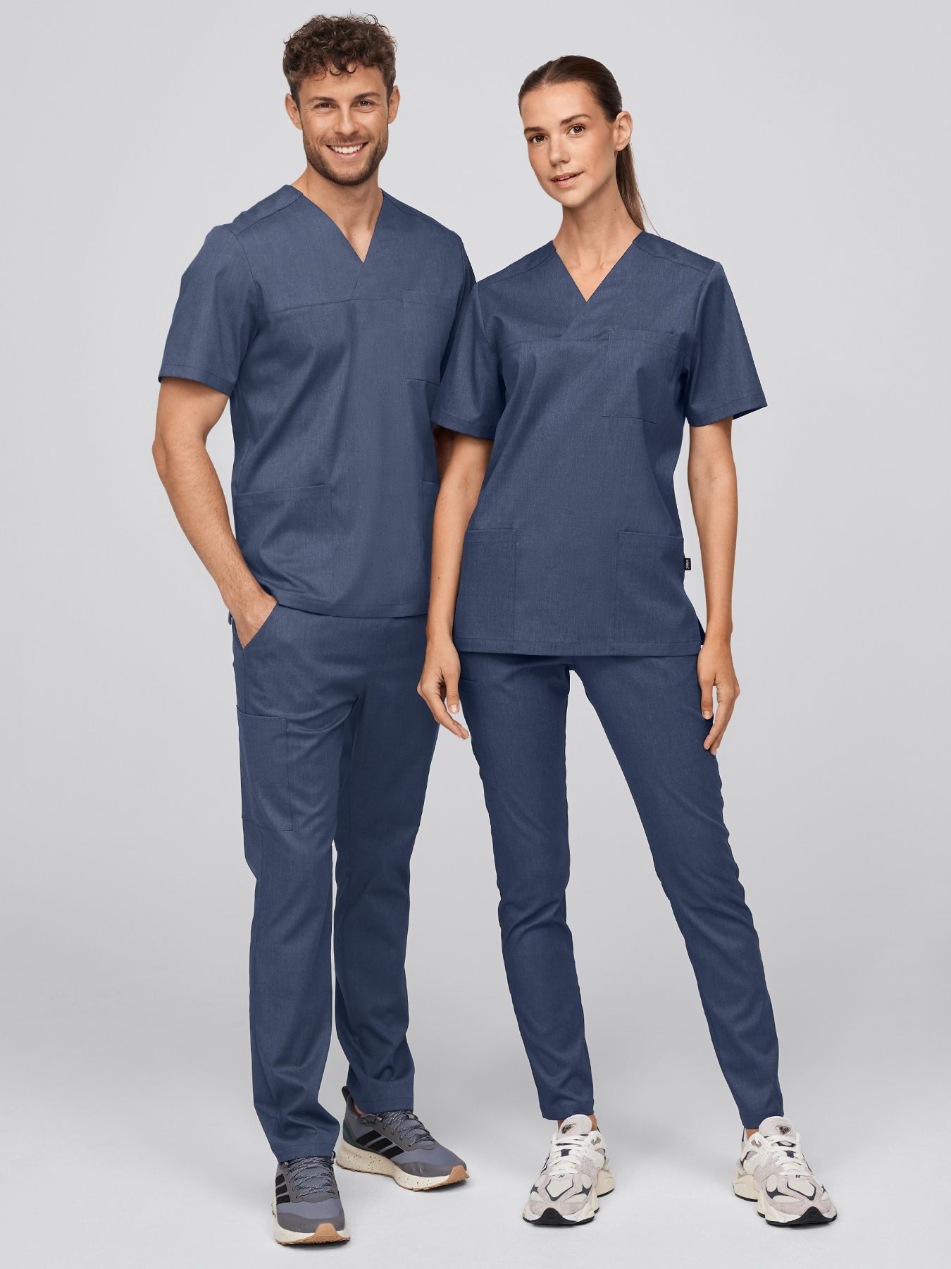 Unisex yläosa CALVI Lyocell (TENCEL™) meleerattu