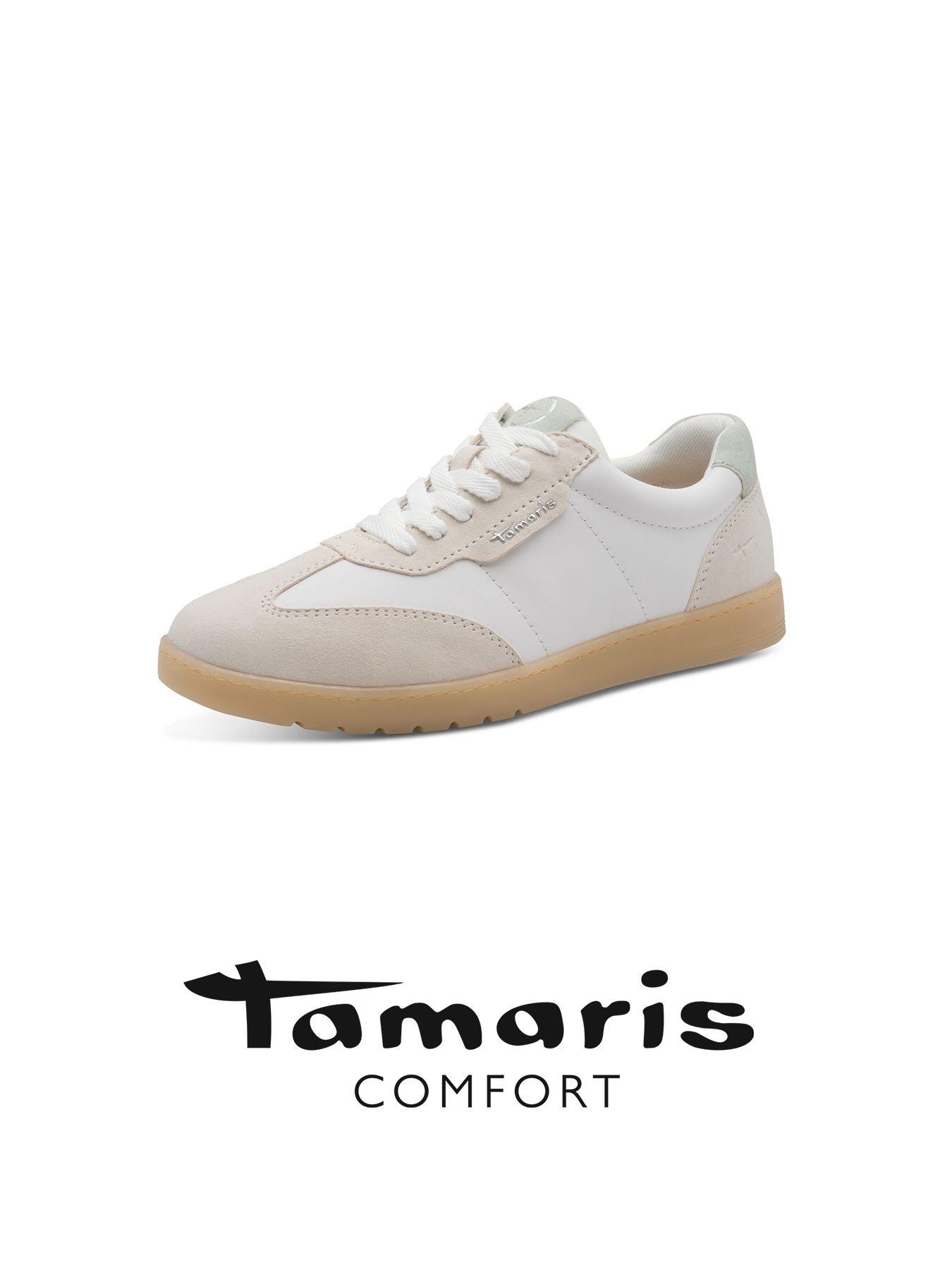 Naisten lenkkarit Tamaris COMFORT valkoinen/vaaleanharmaa